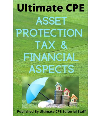 Asset Protection Tax and Financial Aspects 2022